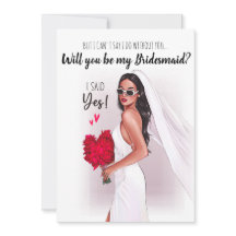 Will you be my Bridesmaid? card