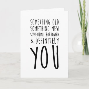 will you be my bridesmaid card