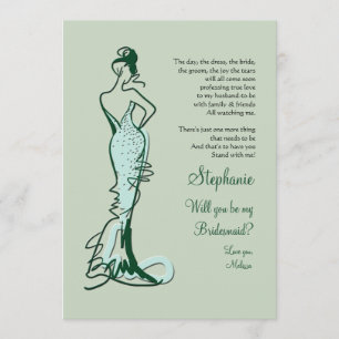 Will You Be My Bridesmaid Cards