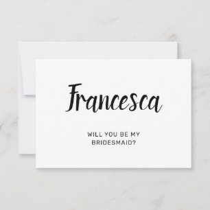 Will You Be My Bridesmaid Cards