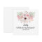 Will You Be My Bridesmaid? Chic Floral Card