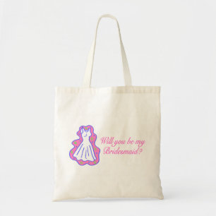 Will You Be My Bridesmaid (Dress) Tote Bag