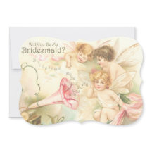 Will You Be My Bridesmaid? Fairies Announcement