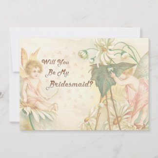 Will You Be My Bridesmaid Fairies Announcement