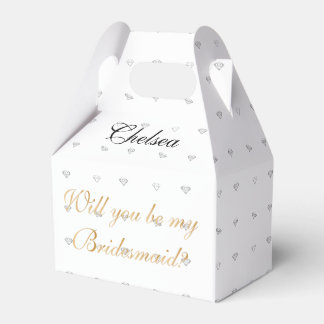 Will you be my Bridesmaid? Favour Box