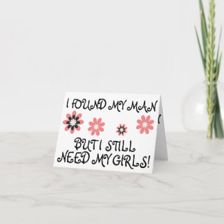 Will You Be My Bridesmaid? (flowers) Invitation