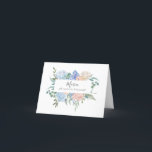 Will You Be My Bridesmaid Folded Thank You Card<br><div class="desc">Customise the inside of this card with a personal note to your future bridesmaid. Personalise the front of the card with their name to make the question extra special!</div>