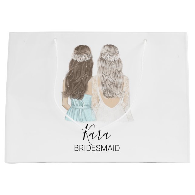 Will you be my bridesmaid gift bag (Front)