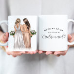 Will you be my Bridesmaid? Girls In Gowns Coffee M Coffee Mug<br><div class="desc">These gorgeous mugs will definitely wow your future bridal party! See the whole collection for more customisations!</div>