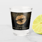 Will you be my Bridesmaid - Gold Lips