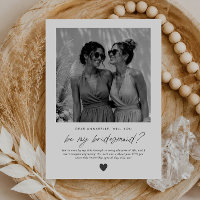 Will You Be My Bridesmaid Handwritten Proposal