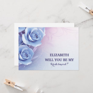 Will you be my bridesmaid? invitation