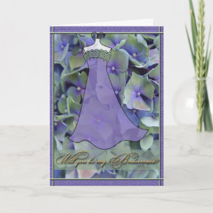 Will you be my Bridesmaid? Invitation