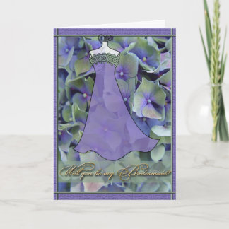 Will you be my Bridesmaid? Invitation
