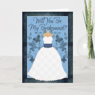 Will you be my Bridesmaid? Invitation