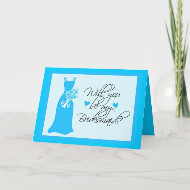 Will you be my Bridesmaid? Invitation (Front)