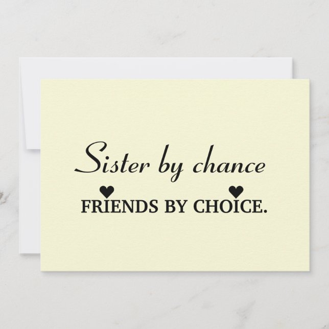 Will you be my bridesmaid? invitation (Front)