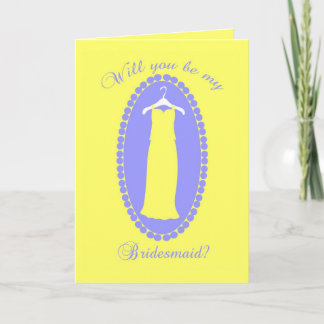 Will you be my Bridesmaid? Invitation