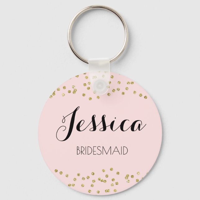 Will you be my bridesmaid keyring (Front)