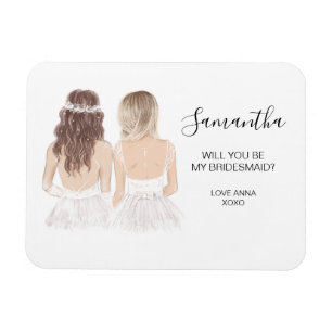 Will you be my bridesmaid magnet