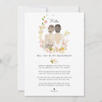 Will you be my Bridesmaid/Maid of Honour Proposal