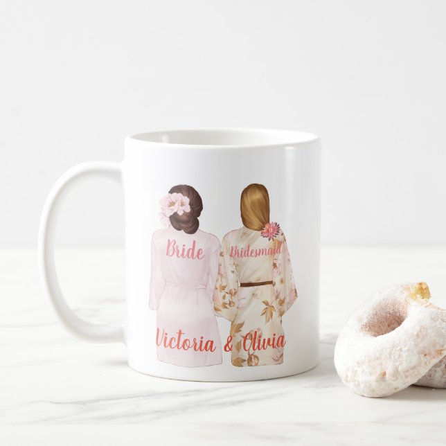Will you be my Bridesmaid Mug (With Donut)