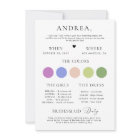 Will You Be My Bridesmaid Proposal Arch Photo Card