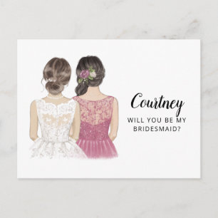 Will You Be My Bridesmaid Proposal Card