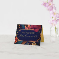 Will you be my Bridesmaid proposal card