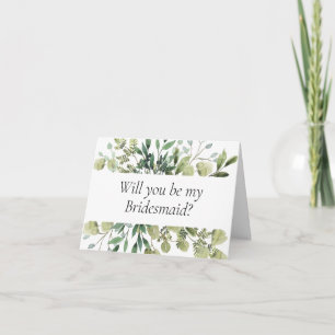 Will you be my Bridesmaid proposal card