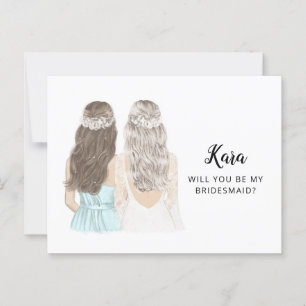 Will You Be My Bridesmaid Proposal Card