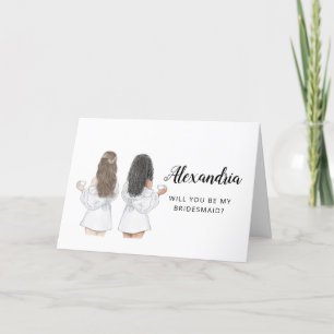 Will You Be My Bridesmaid Proposal Card
