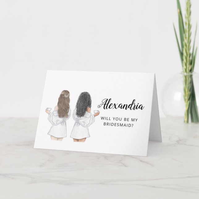 Will You Be My Bridesmaid Proposal Card (Front)