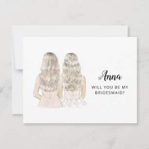Will You Be My Bridesmaid Proposal Card