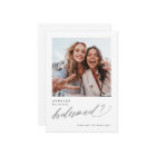 Will You Be My Bridesmaid Proposal Photo Card