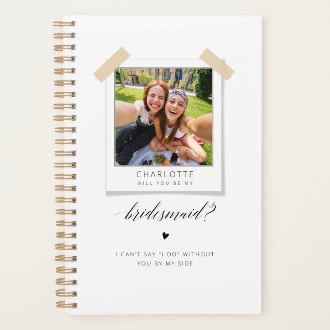 Will You Be My Bridesmaid? Proposal Planner (Front)