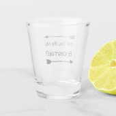 Will You Be My Bridesmaid Proposal  Shot Glass (Back)