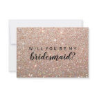 Will You Be My Bridesmaid - Rose Gold