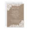 Will You Be My Bridesmaid? Rustic Burlap & Lace
