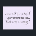 Will You Be My Bridesmaid Simple Funny Invitation Postcard<br><div class="desc">Modern Will You Be My Bridesmaid proposal postcard featuring funny message.</div>