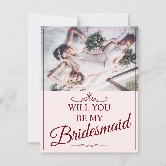 Will You Be My Bridesmaid? Three Lying Bridesmaids (Front)