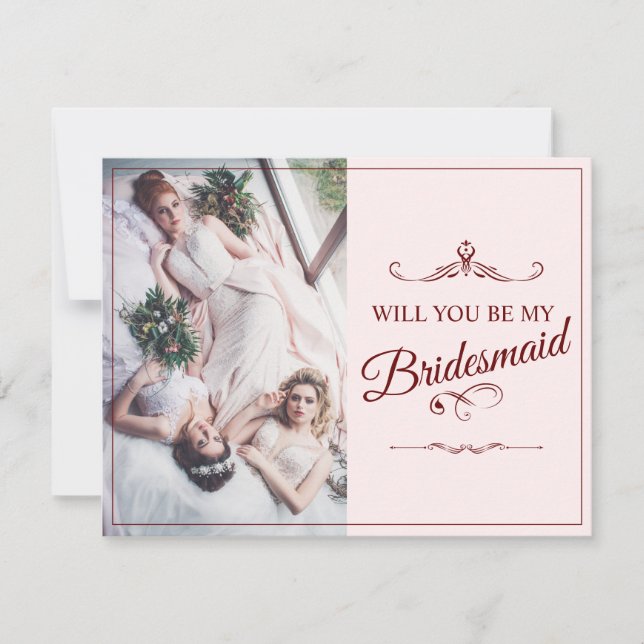 Will You Be My Bridesmaid? Three Lying Bridesmaids (Front)