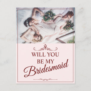 Will You Be My Bridesmaid? Three Lying Bridesmaids Enclosure Card