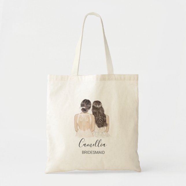 Will you be my bridesmaid  tote bag (Front)