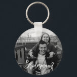 Will You be my Bridesman Photo Keyring<br><div class="desc">Minimalist and modern will you be my bridesman key ring. Text and messages can be edited on the back of the card. For more advanced customisation of this design,  e.g. changing layout,  font or text size please click the "CUSTOMIZE" button above. Please contact me for any questions!</div>
