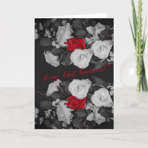 Will you be my chief bridesmaid wedding invite