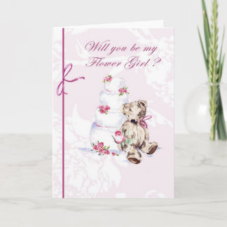 Will you be my Flower Girl? Card