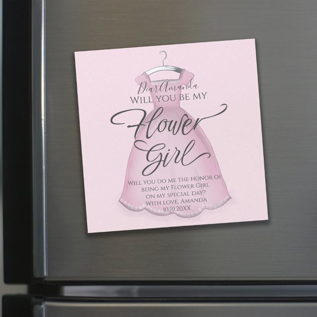 Will you be my Flower Girl Personalised Proposal (Creator Uploaded)