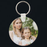 Will You be my Flower Girl Photo Keyring<br><div class="desc">Minimalist and modern will you be my flower girl key ring. Text and messages can be edited on the back of the card. For more advanced customization of this design,  e.g. changing layout,  font or text size please click the "CUSTOMIZE" button above. Please contact me for any questions!</div>