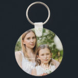 Will You be my Flower Girl Photo Keyring<br><div class="desc">Minimalist and modern will you be my flower girl key ring. Text and messages can be edited on the back of the card. For more advanced customization of this design,  e.g. changing layout,  font or text size please click the "CUSTOMIZE" button above. Please contact me for any questions!</div>